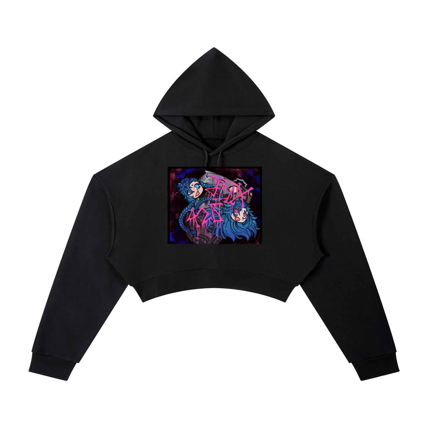 Essential Cropped Hoodie