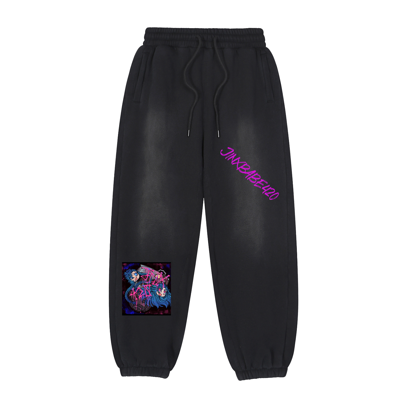 Vintage Washed Fleece Jogger Sweatpants